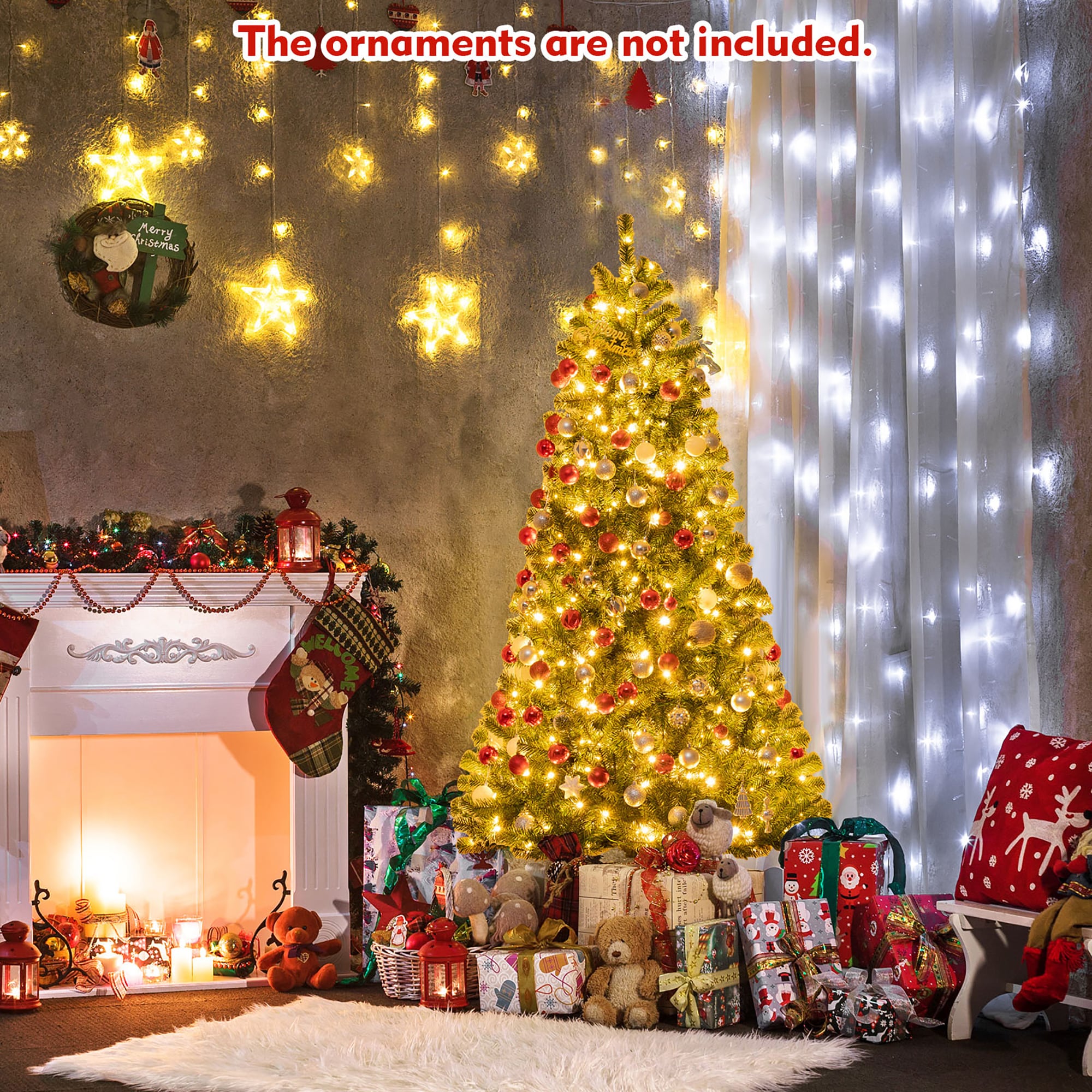 Costway CM23525US Artificial-Christmas-Trees - View #7