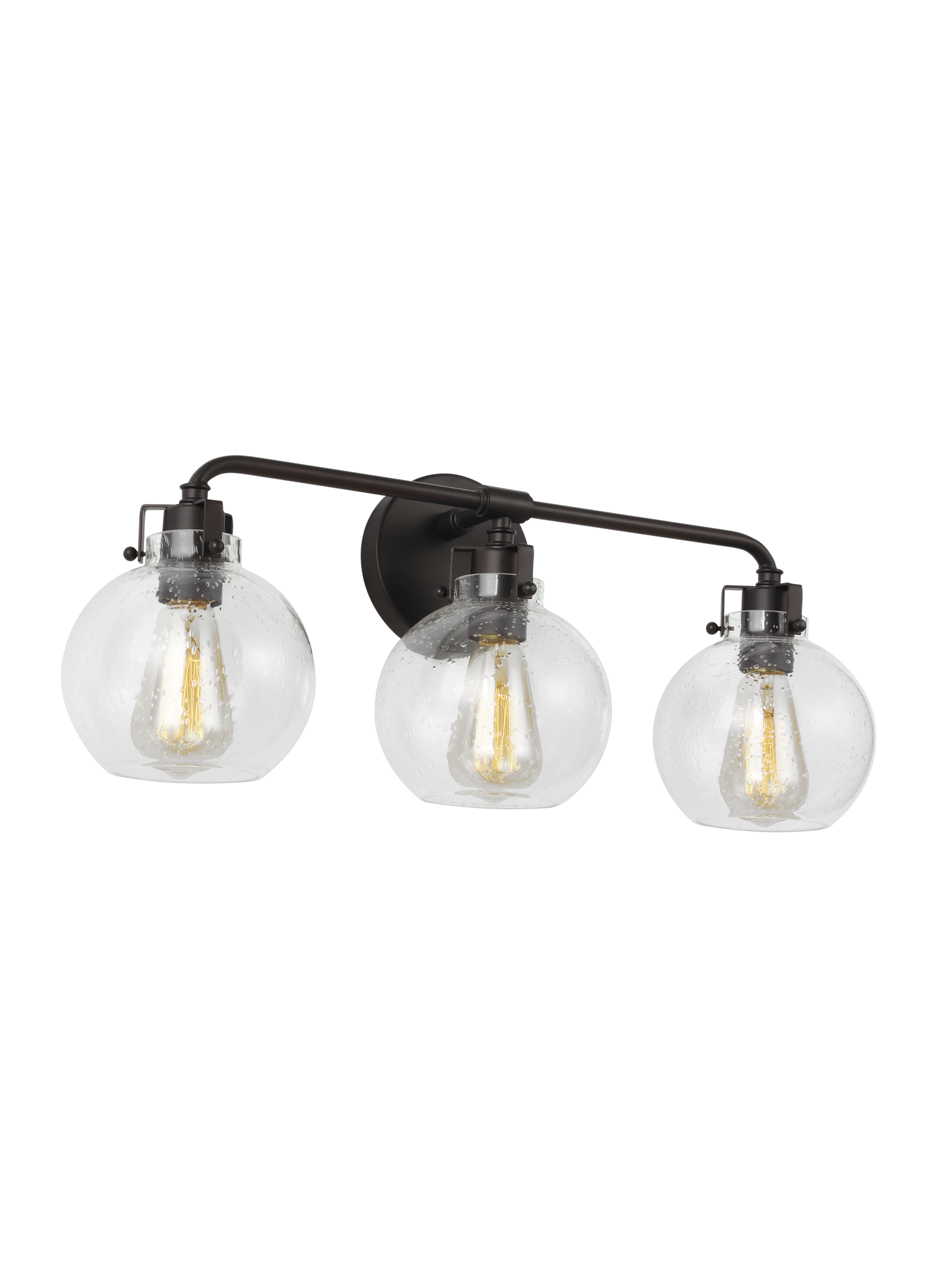 Generation Lighting Oslo 24-in 3-Light Oil Rubbed Bronze Transitional ...