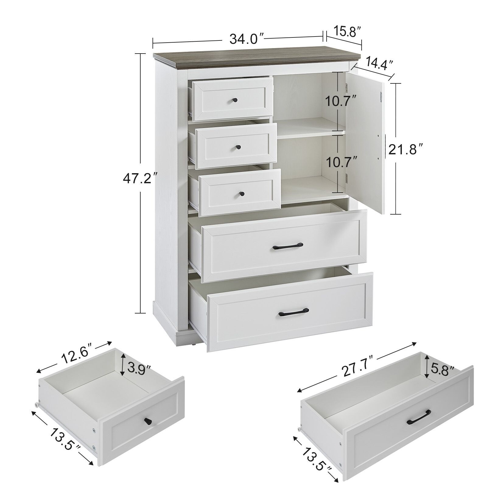 Poly furniture S1-CABINET-6 Utility-Storage-Cabinets - View #5