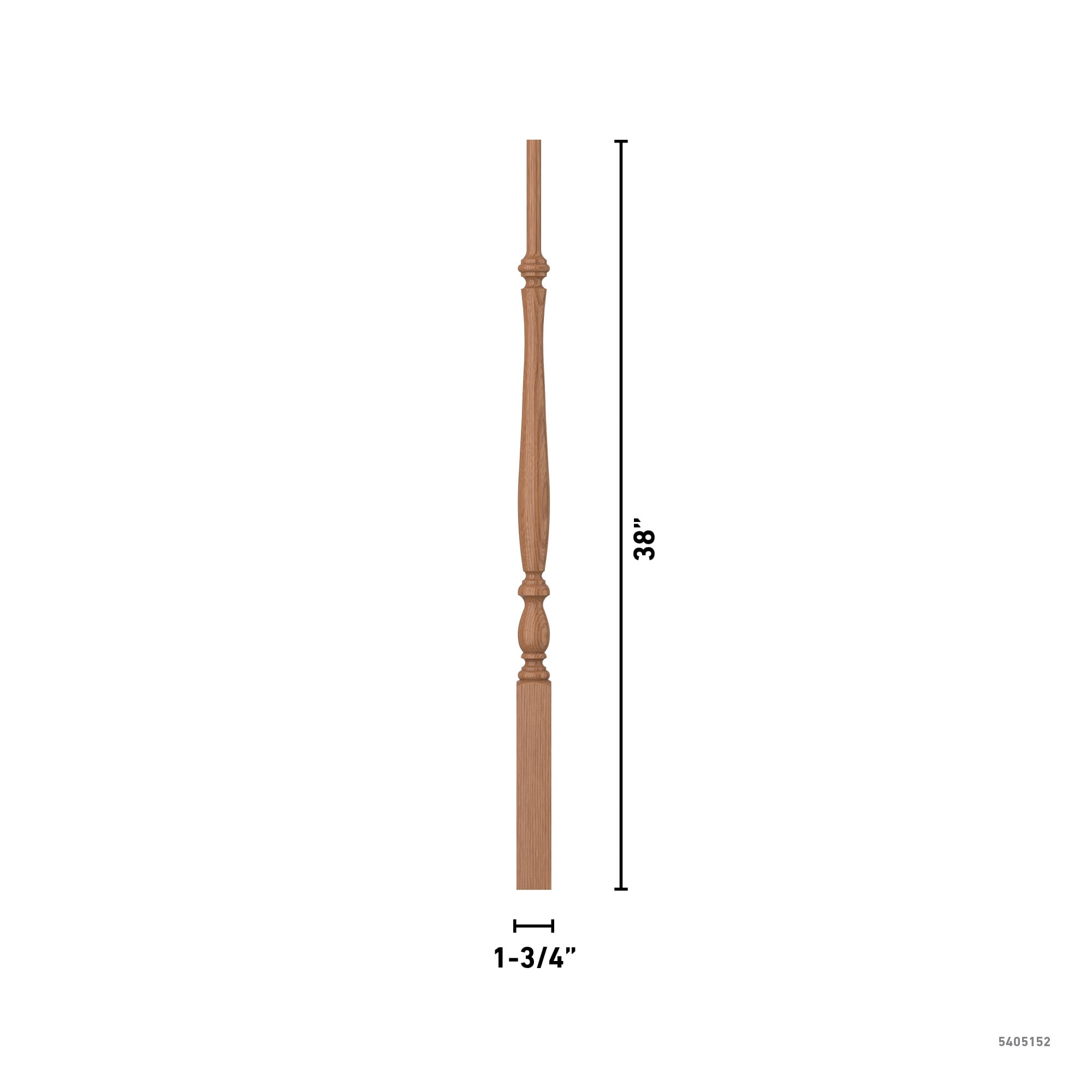 L.J. Smith Stair Systems LJP-2915-WO 38 Interior-Stairpart-Balusters - View #4