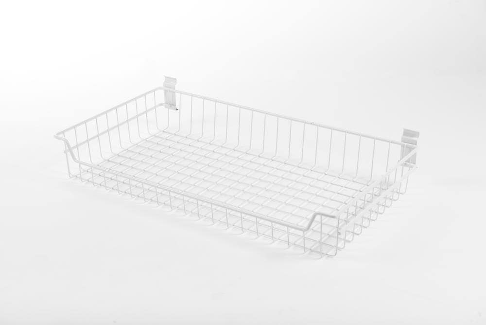 WallTech Systems BXLNW-3 WallTech 27.5-ft to 2.3333-ft x 15-in White Wire Closet Kit