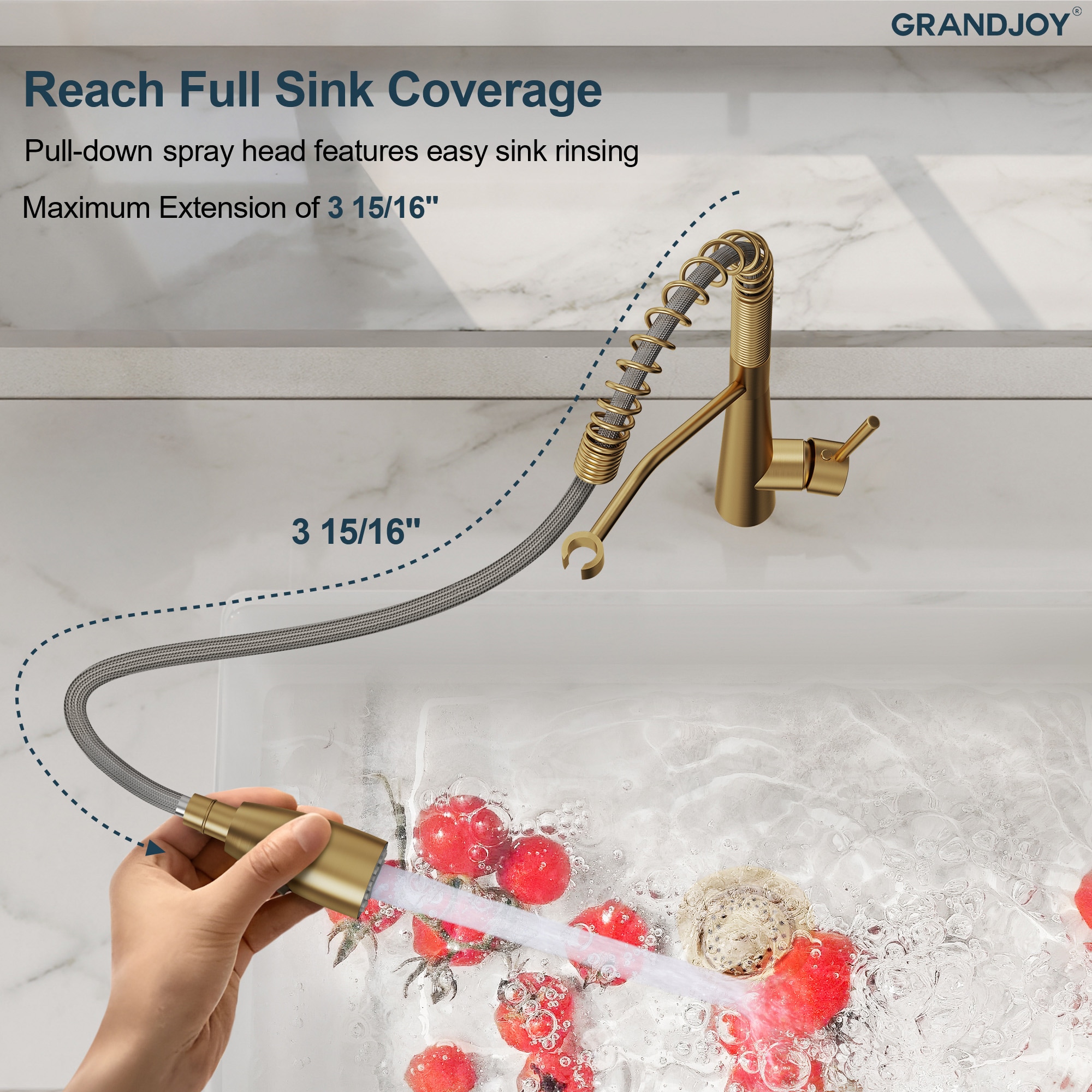 GRANDJOY SGF11GJ-33BG Kitchen-Faucets - View #7