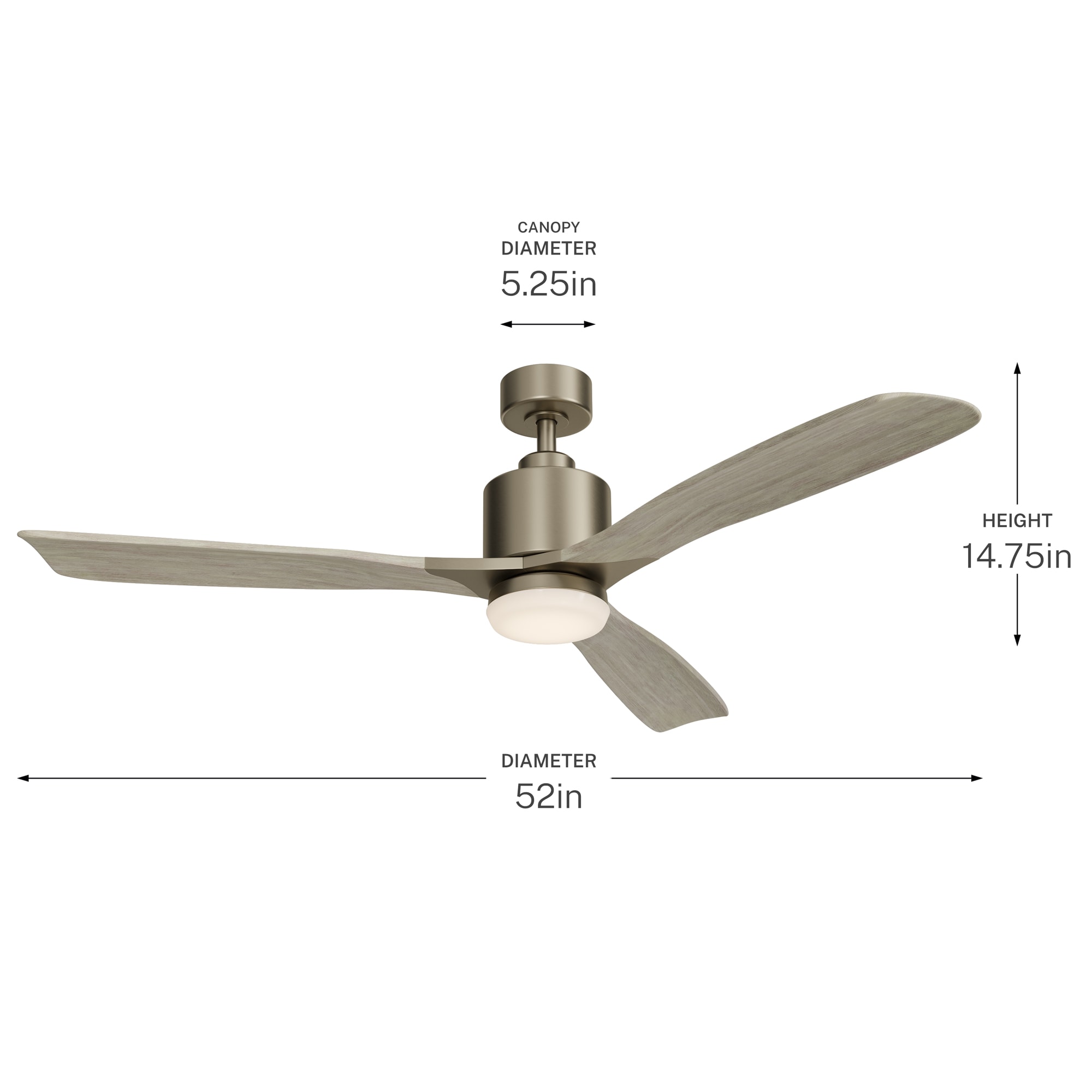 Kichler 300027AP Ceiling-Fans - View #9