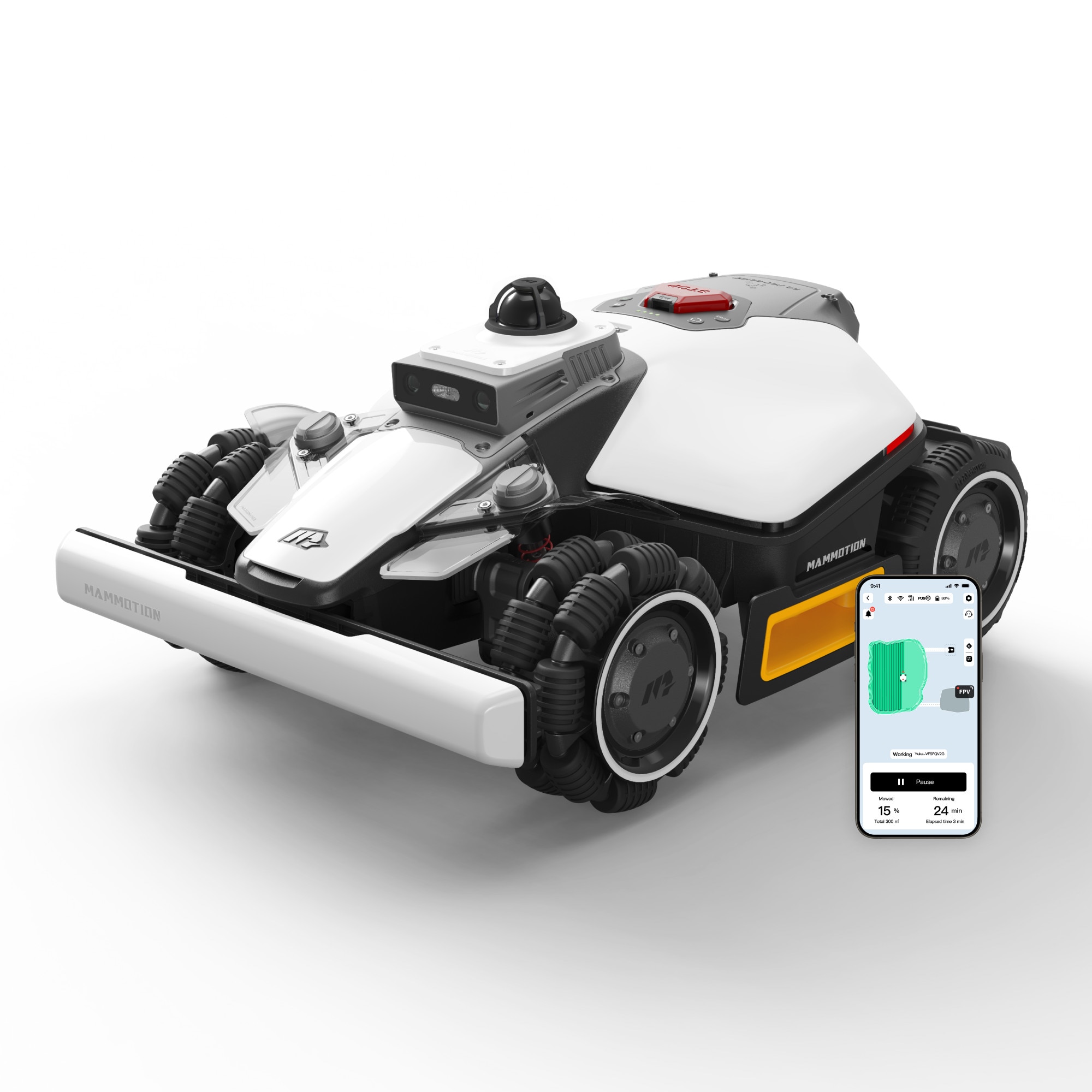 MAMMOTION LUBA MINI 2 1500 Robotic-Mowers - View #11