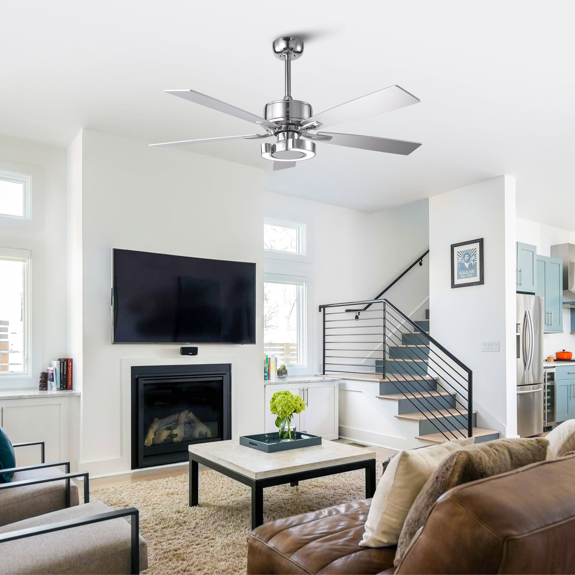 Parrot Uncle F6018CR Ceiling-Fans - View #3