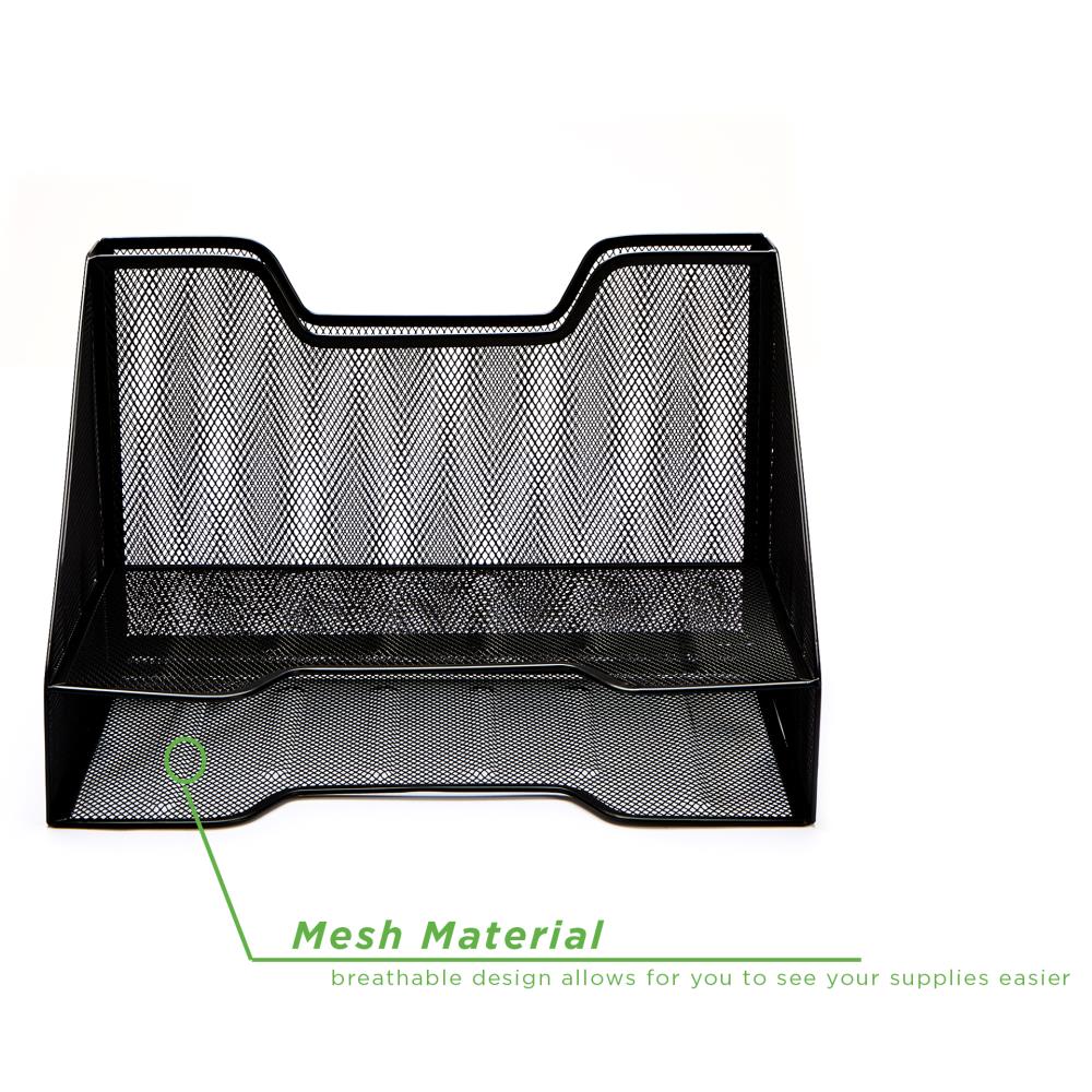 Mind Reader MESHBOX3-BLK Desktop-Organizers - View #5