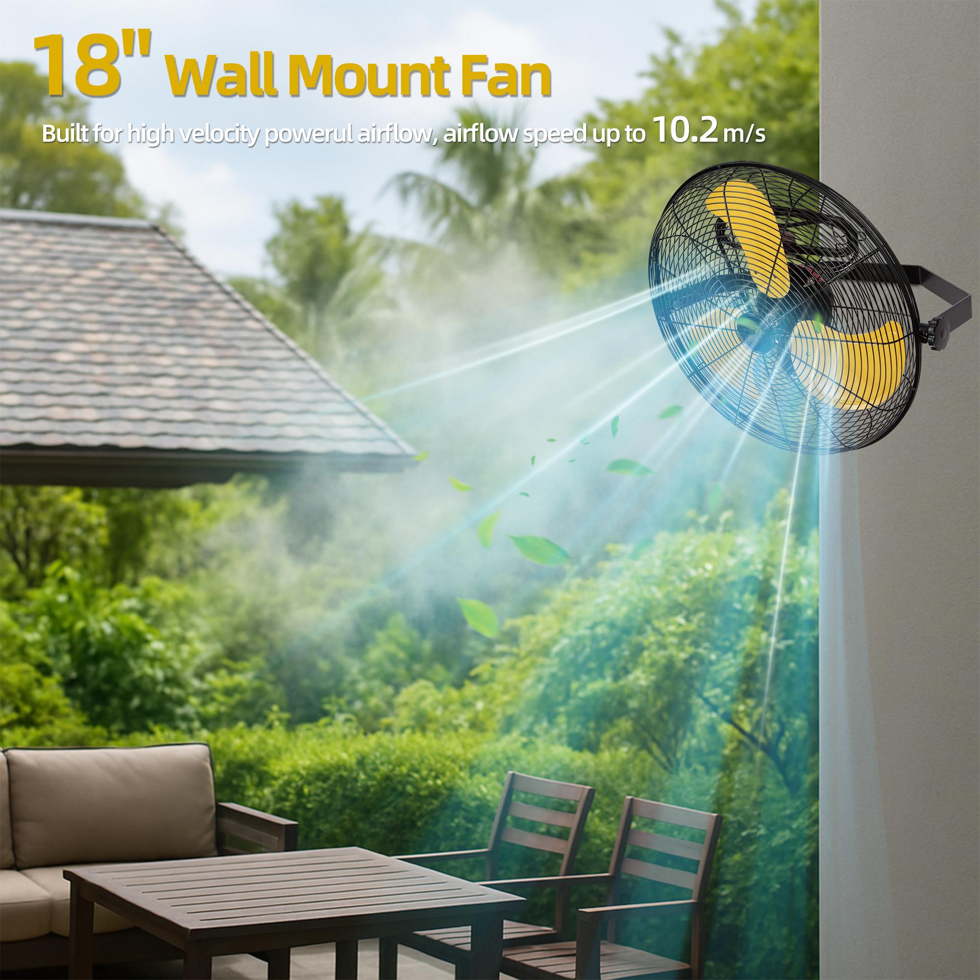  WMFAN-W18 Wall-Mounted-Fans - View #8