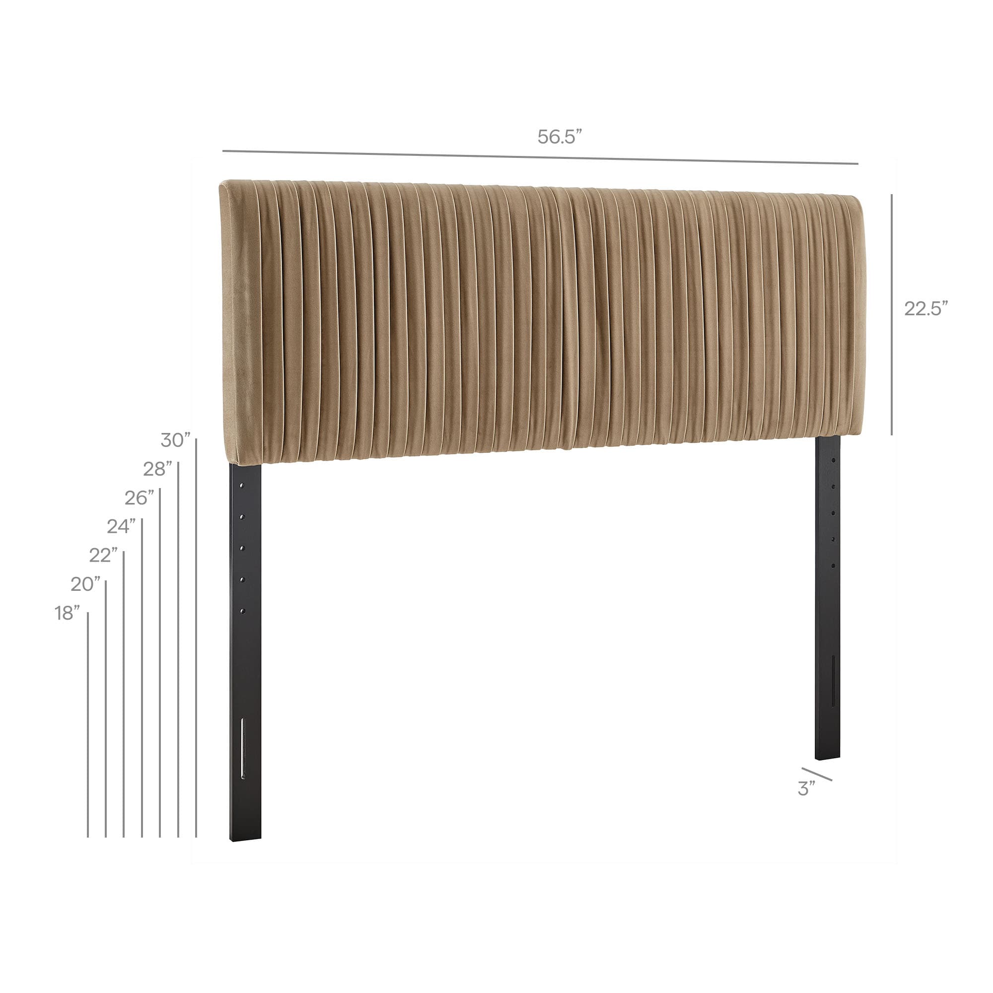 Modway MOD-7277-TAU Upholstered-Headboards - View #3