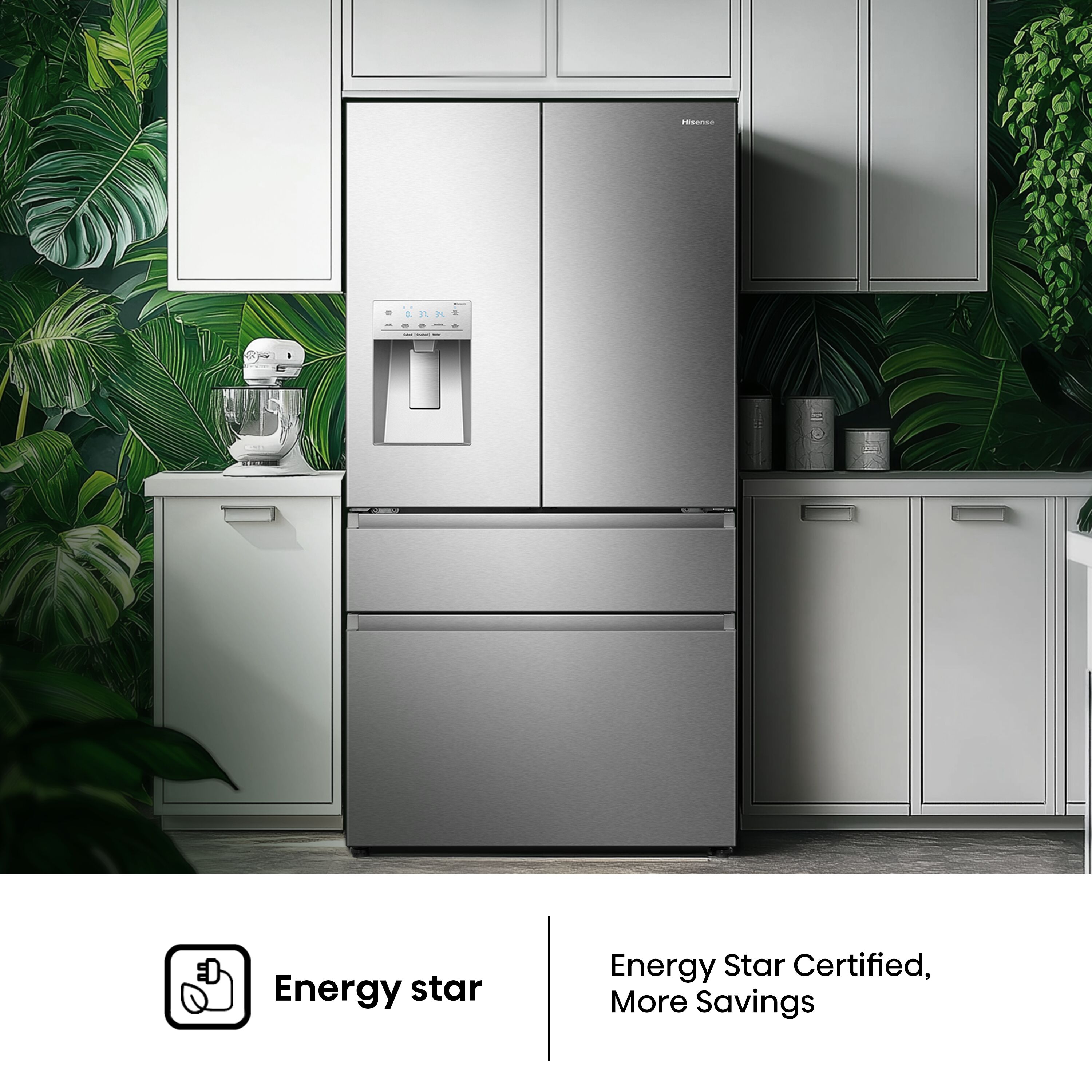 Hisense HRM260N6TSE French-Door-Refrigerators - View #13