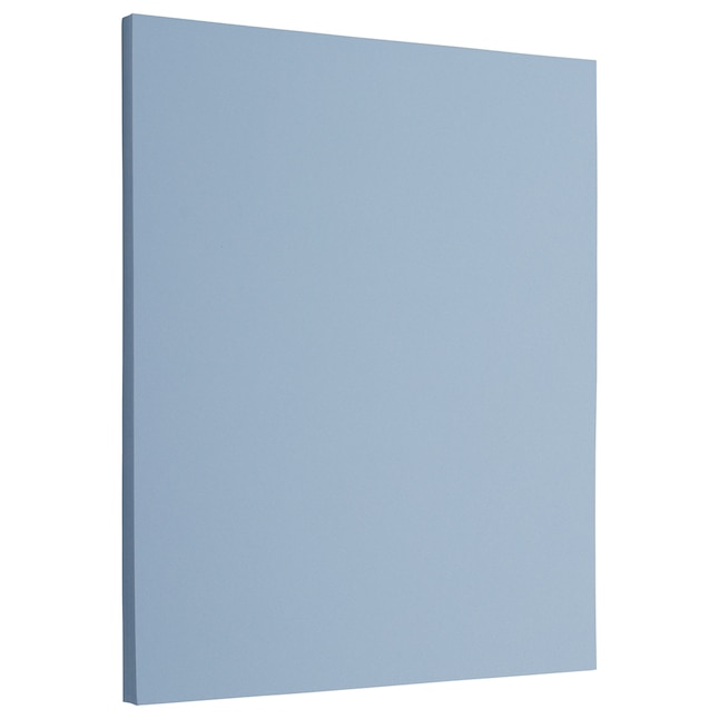 Jam Paper Matte Paper - 8.5 x 11 - 28 lb Baby Blue - 50 Sheets/Pack