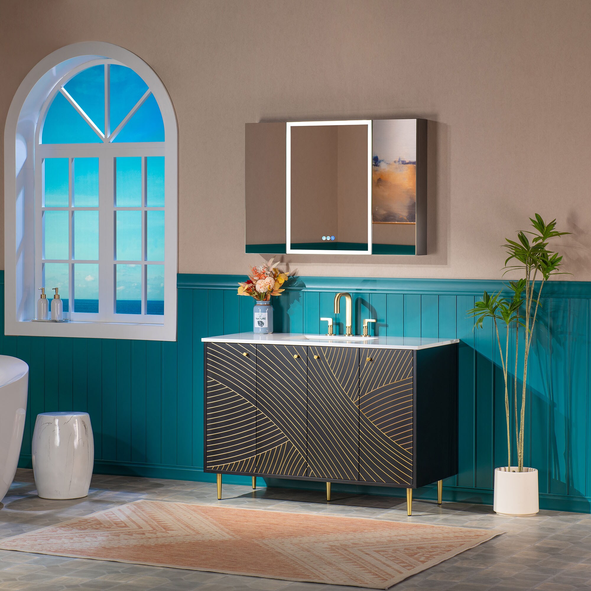 Woodbridge LVT1482 Bath-Vanity-Combo - View #6