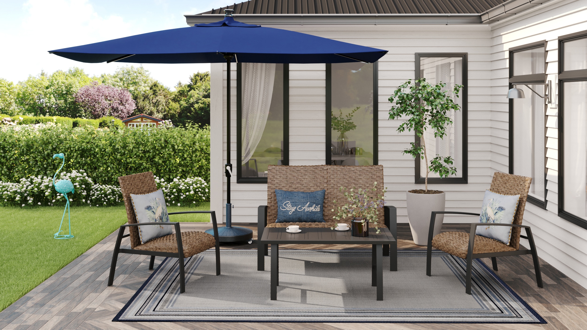 Style Selections LG-23508-4PC Patio-Conversation-Sets - View #4