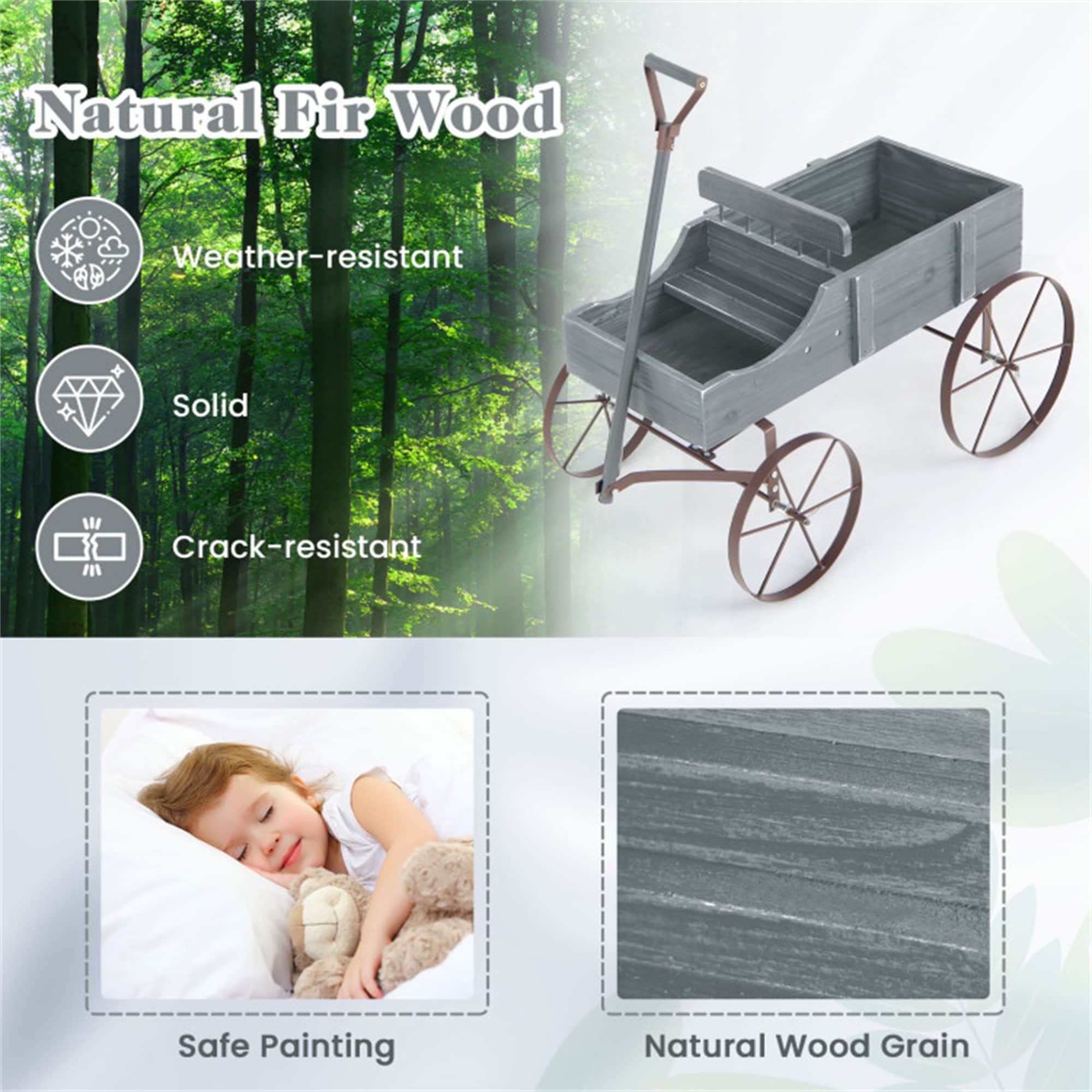 BABOOM BOM-T3662GR-CO Raised-Planter-Boxes - View #5