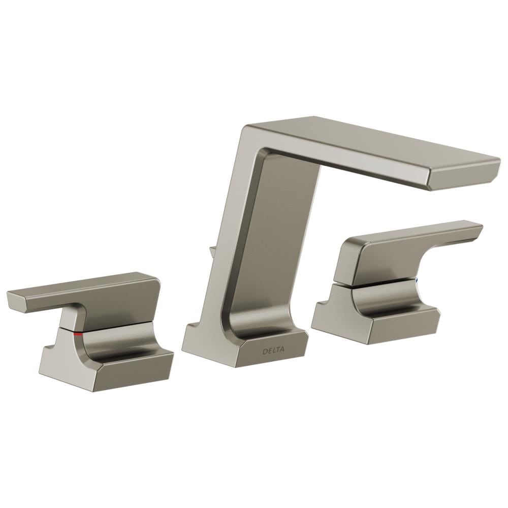 Delta T2799-SS Pivotal Stainless 2-Handle Residential Deck-Mount Roman Bathtub Faucet
