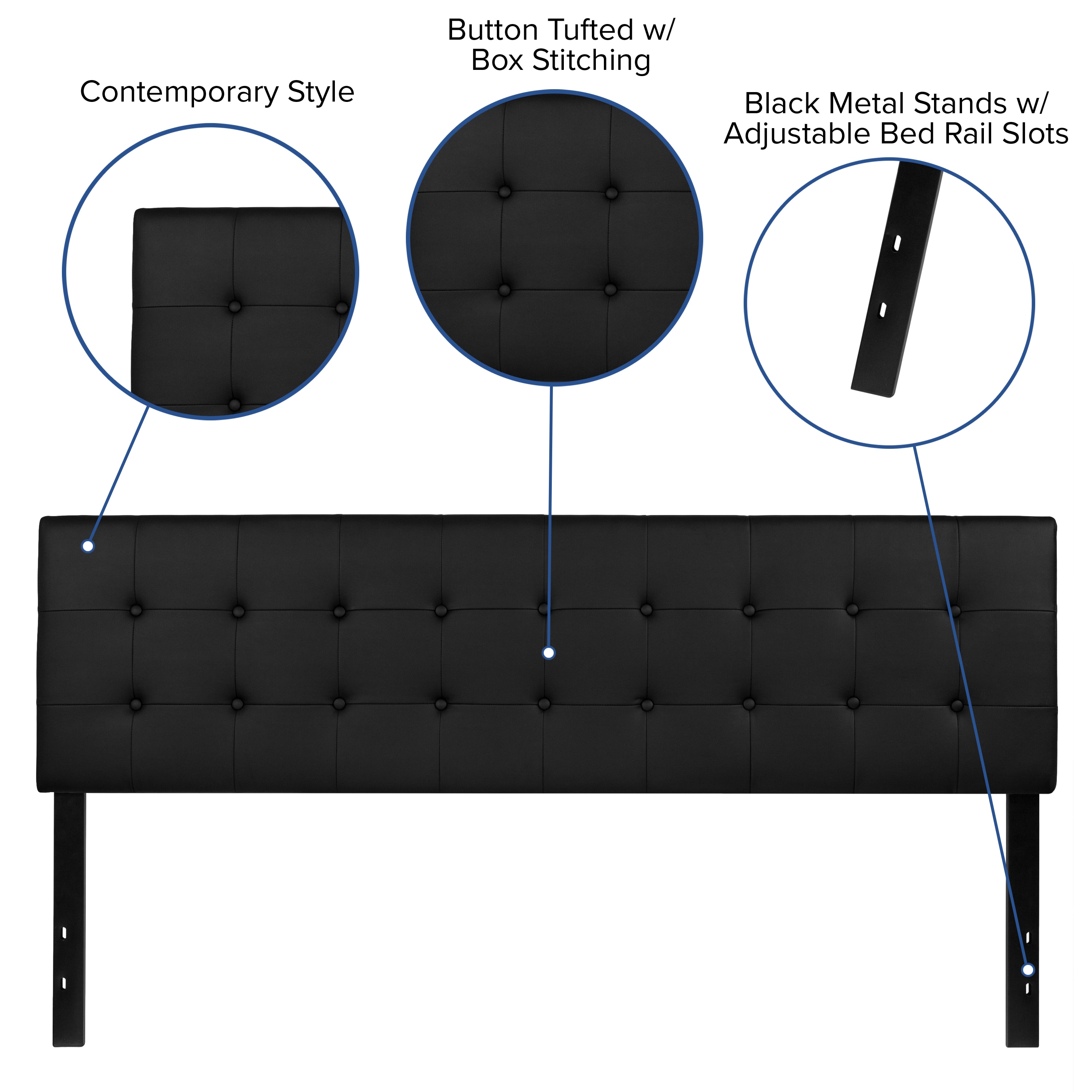 Flash Furniture 889142217404 Upholstered-Headboards - View #5
