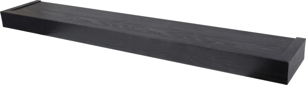 Rubbermaid Black Metal Shelf Kit 20.4-in L x 5-in D (1 Decorative