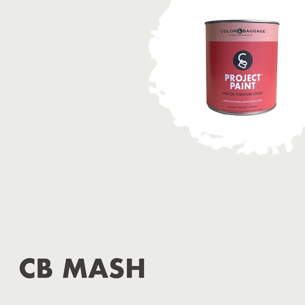 Color Baggage MASH-PIF-SAT-G Project Paint Indoor Satin Mash ( 1-gallon )