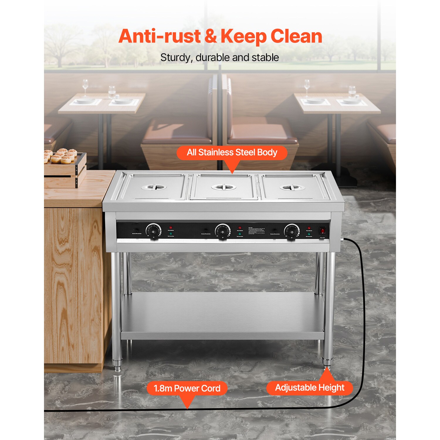 VEVOR SCSJRKZQZKFS06868V1 Buffet-Servers - View #5