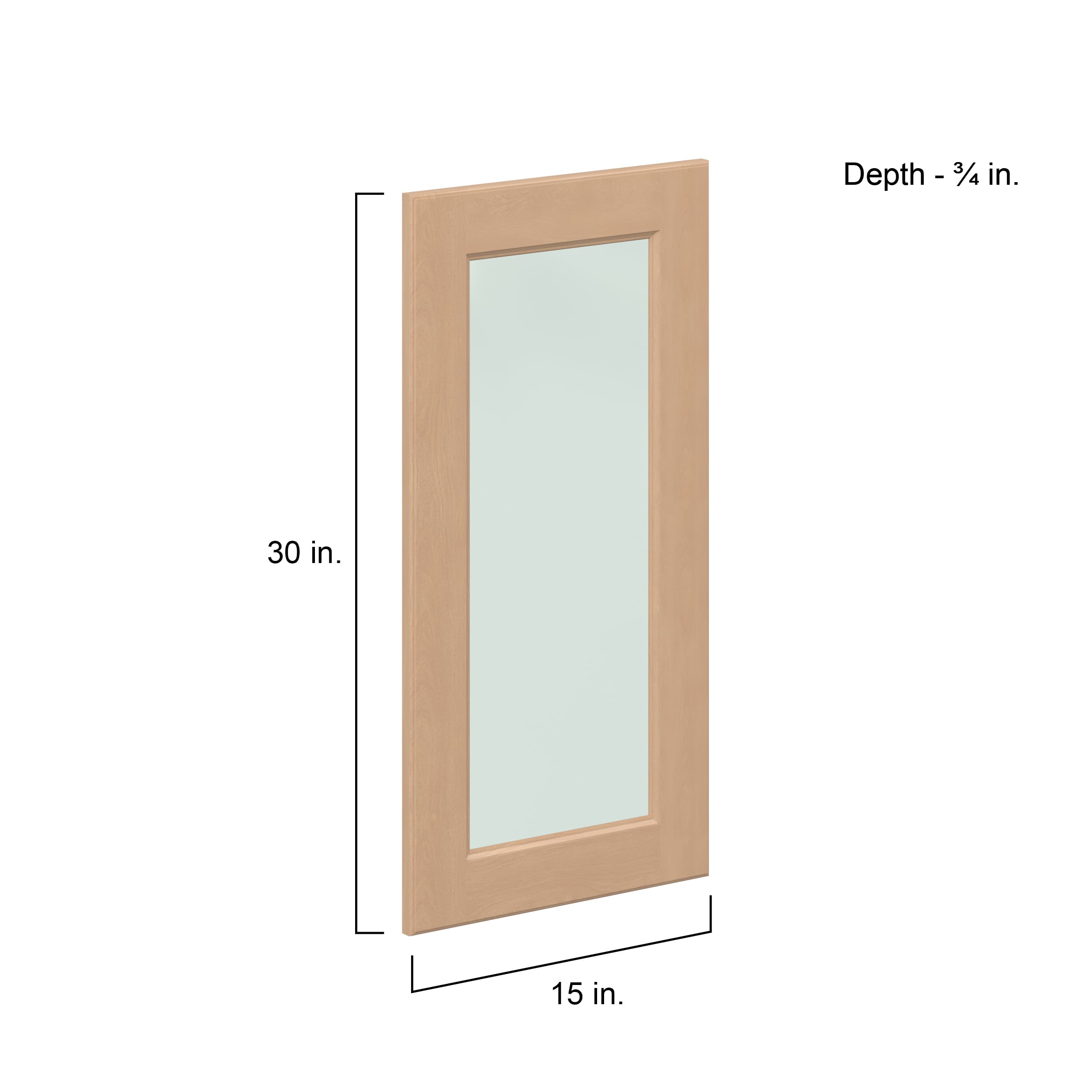 Hugo&Borg DSGDR1530-RA Kitchen-Cabinet-Doors - Thumbnail View #4