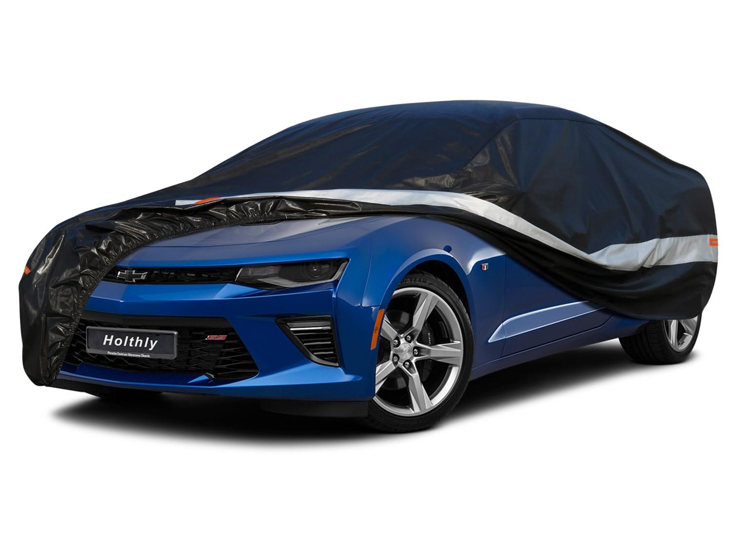 Holthly - 10-Layer Waterproof Car Cover All Weather Outdoor Cover Custom Fit for Chevy Camaro(200...