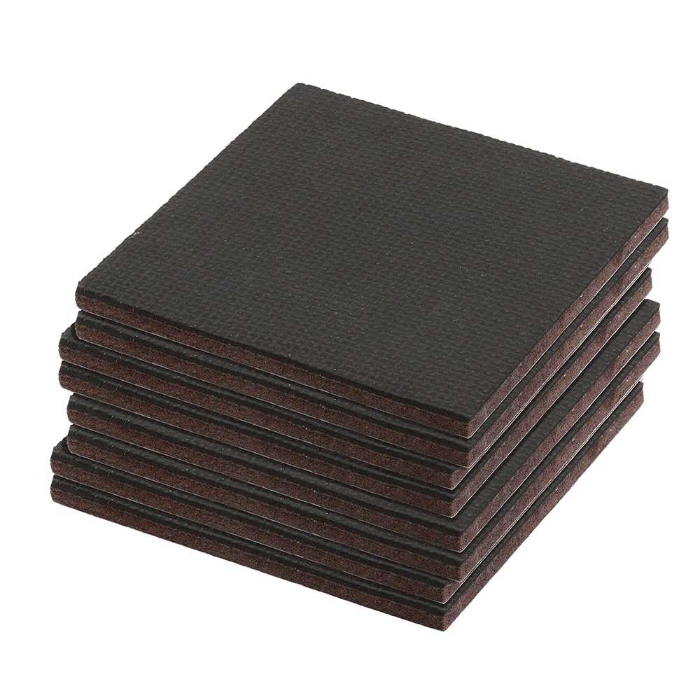 Foam Padding Sheet 1/4 Thick with Adhesive,Adhesive Foam Pad,Closed Cell Foam Sheet Square Rubber Pad Anti-Slip 4 x 4 x 1/4 (12, 4inch x 4inch