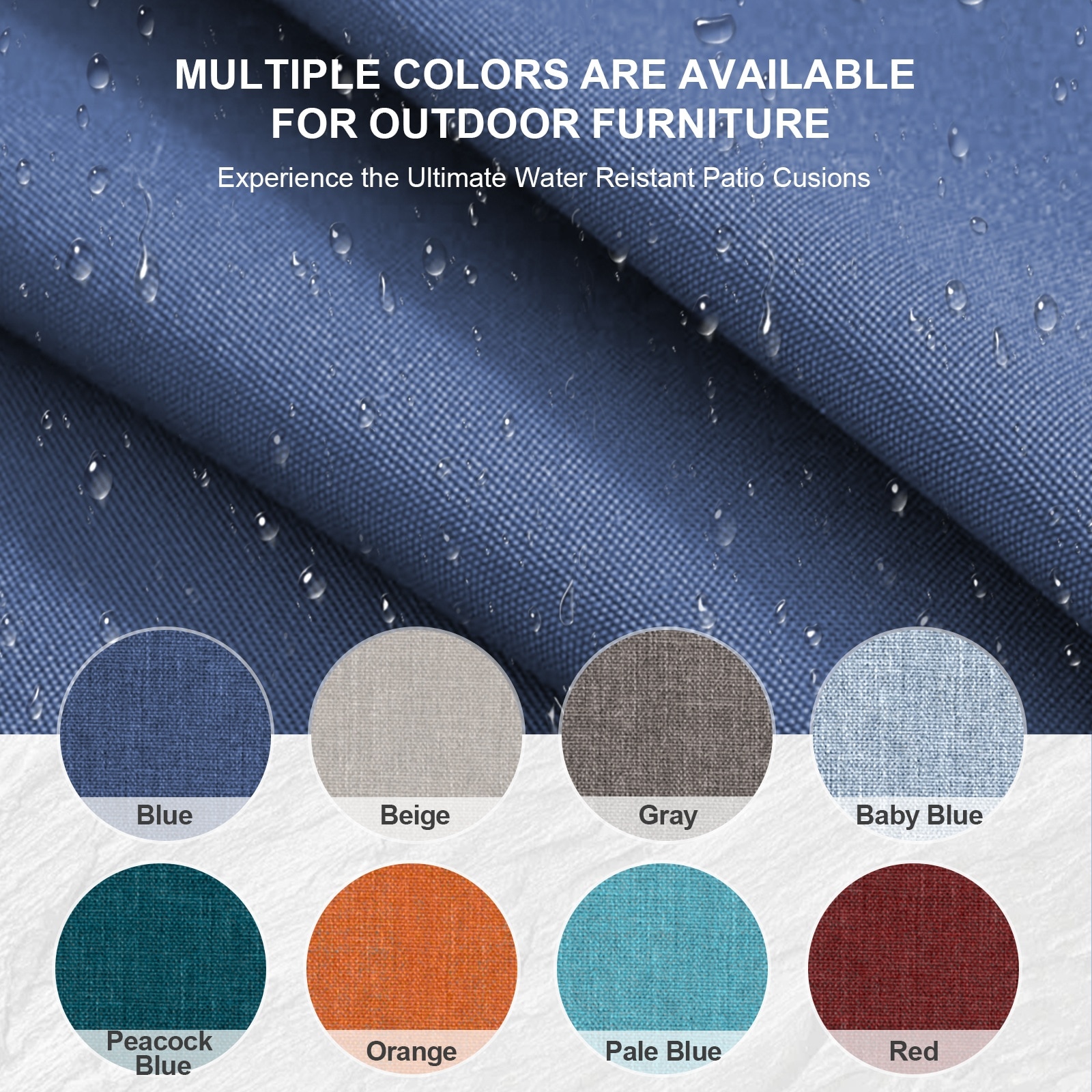 Pocassy PJZBD022-1 Patio-Furniture-Cushions - View #6