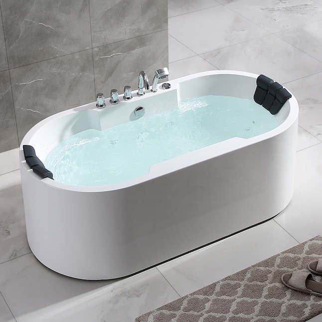 Center Drain Freestanding Whirlpool Tub, Jacuzzi Whirlpool Bathtub Heater Manual Pdf