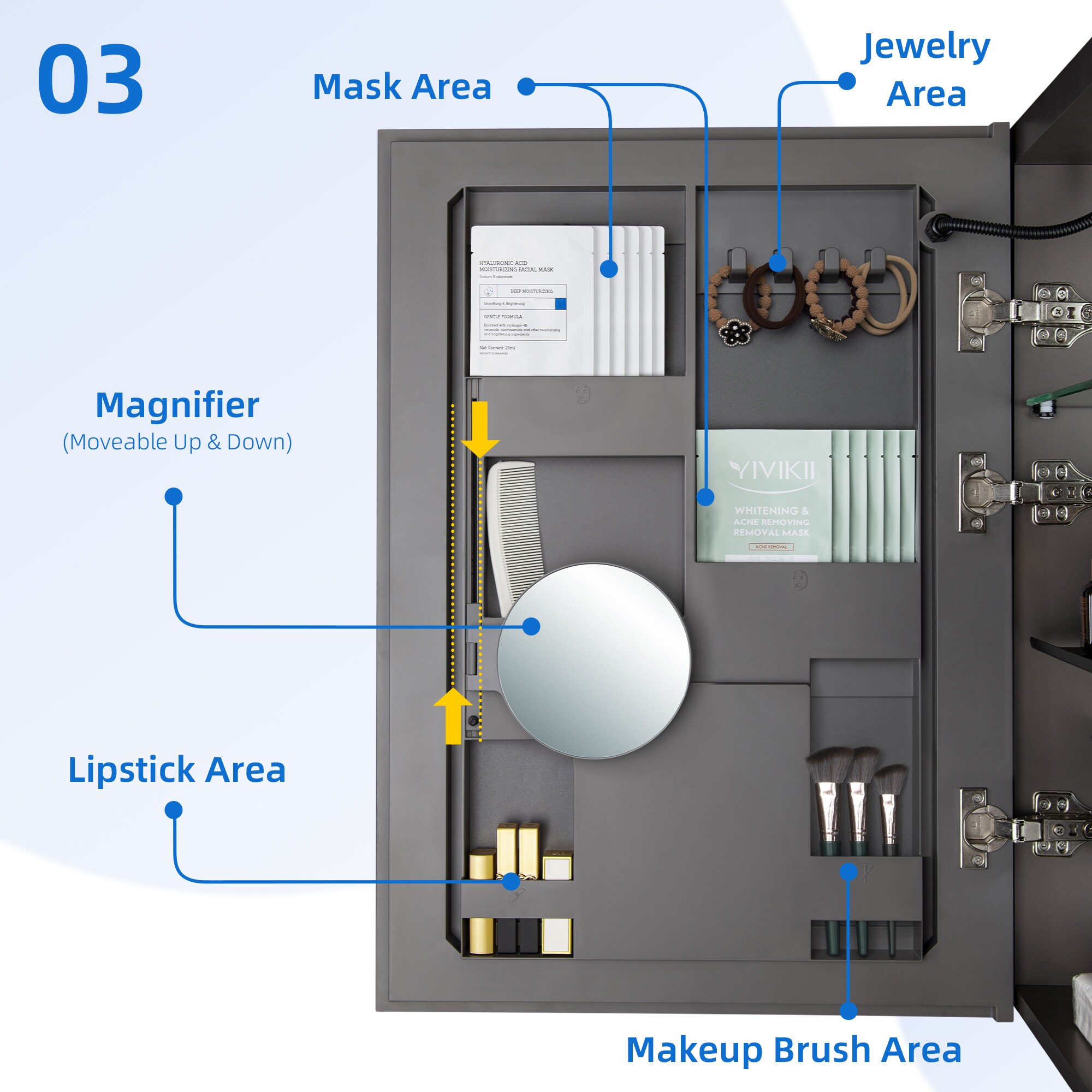 Woodbridge LMC012 Bathroom-Medicine-Cabinets - View #5