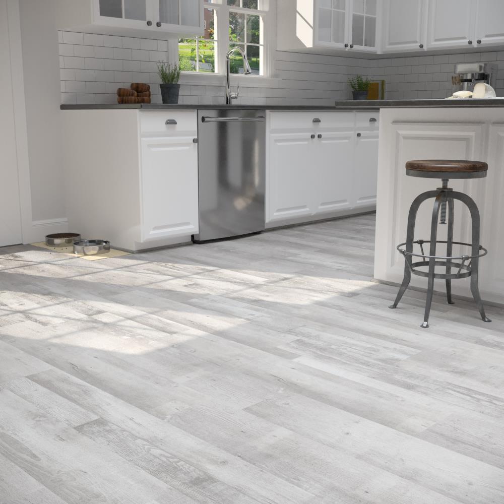 Cali Bamboo 0.7-in x 72.83-in Gray Ash Vinyl Floor Quarter Round in the ...