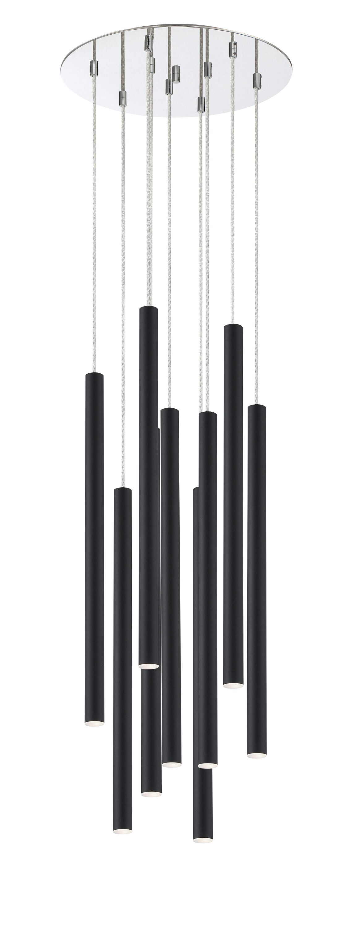 Z-Lite 917MP24-MB-LED-9RCH Pool-Table-Lighting - View #2