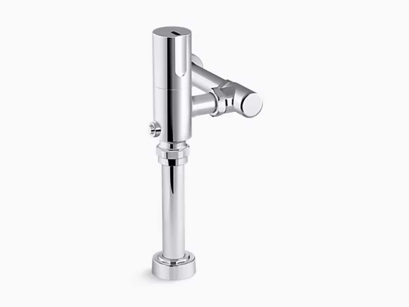 KOHLER K-40TD00N10-CP 3-Inches Polished Chrome Brass Flushometer for Kohler
