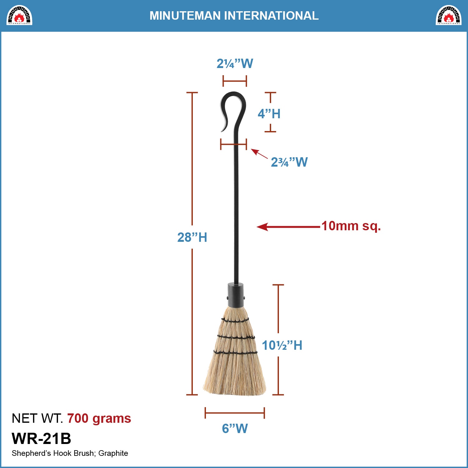 Minuteman International WR-21B Fireplace-Tools - View #2