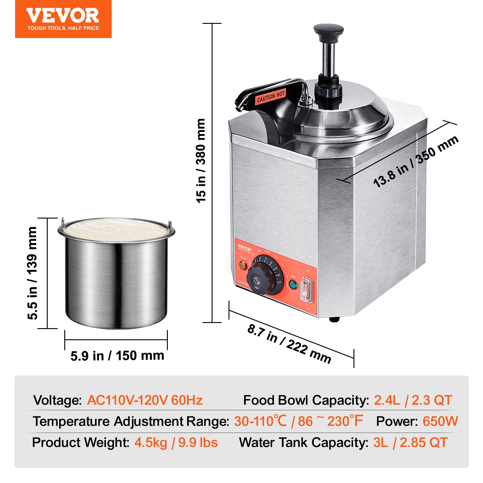 VEVOR DRNZB1TBJR0000001V1 Specialty-Small-Kitchen-Appliances - View #8