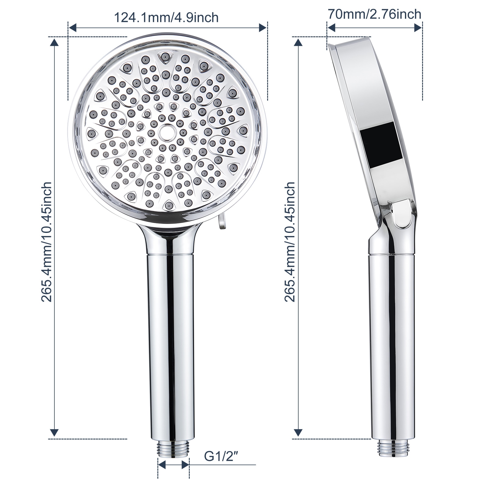 Cobbe LSKSHS0406C Fixed-Showerhead - View #3
