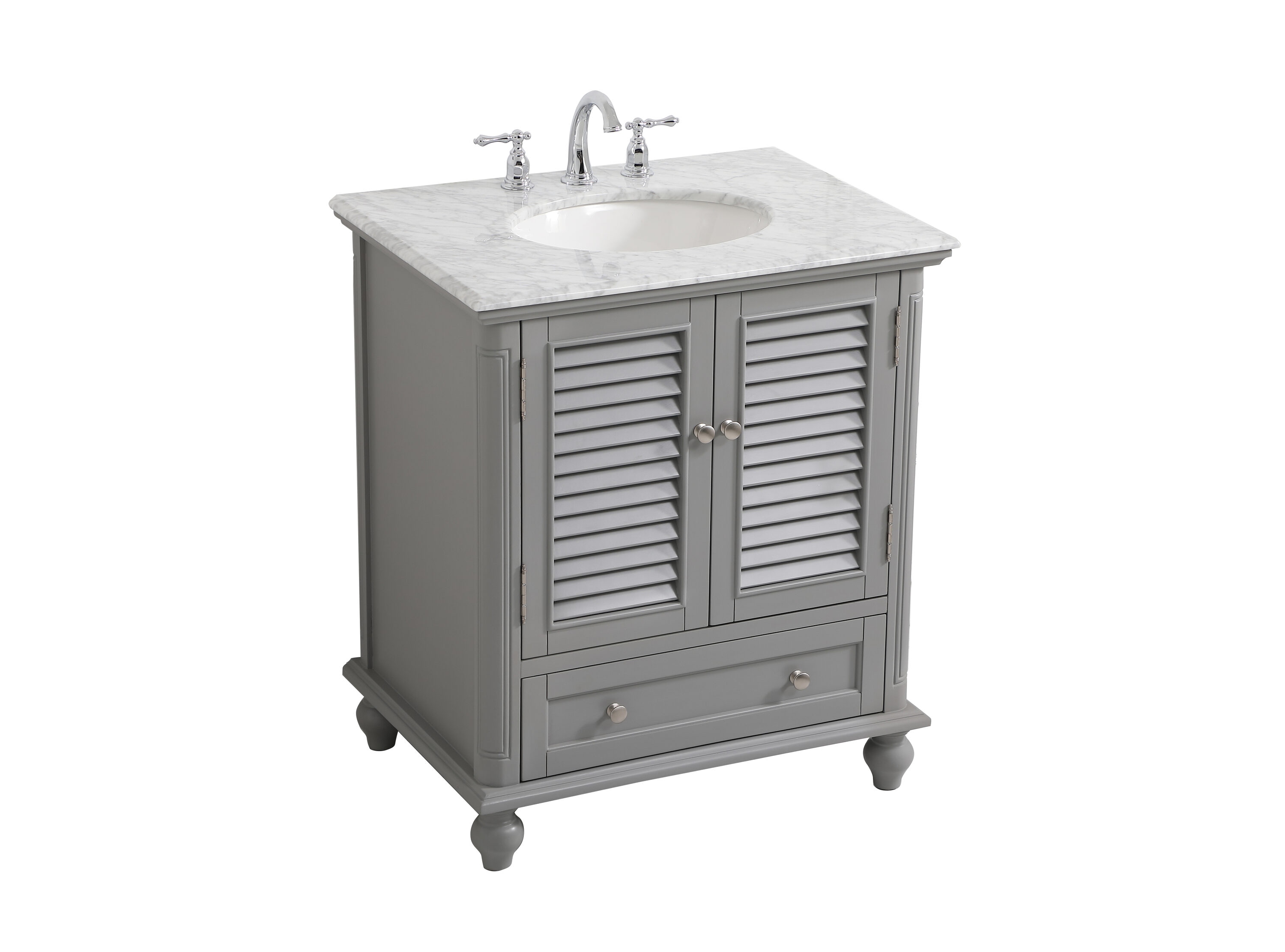 Elegant Decor HF91590GR Bath-Vanity-Combo - View #9