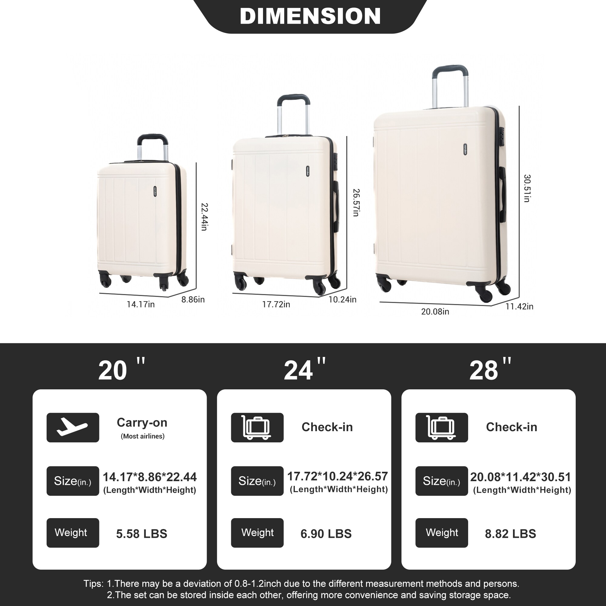 LOVMOR SF-H-W284P352167 Luggage-And-Luggage-Sets - View #5
