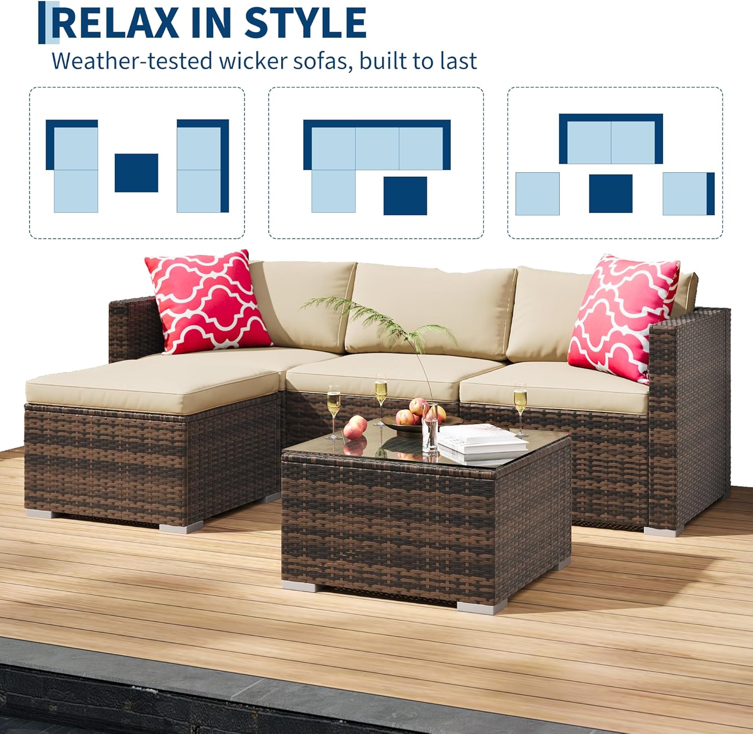 Garvee LAHWZY2603300051 Patio-Sofas-Daybeds - View #3