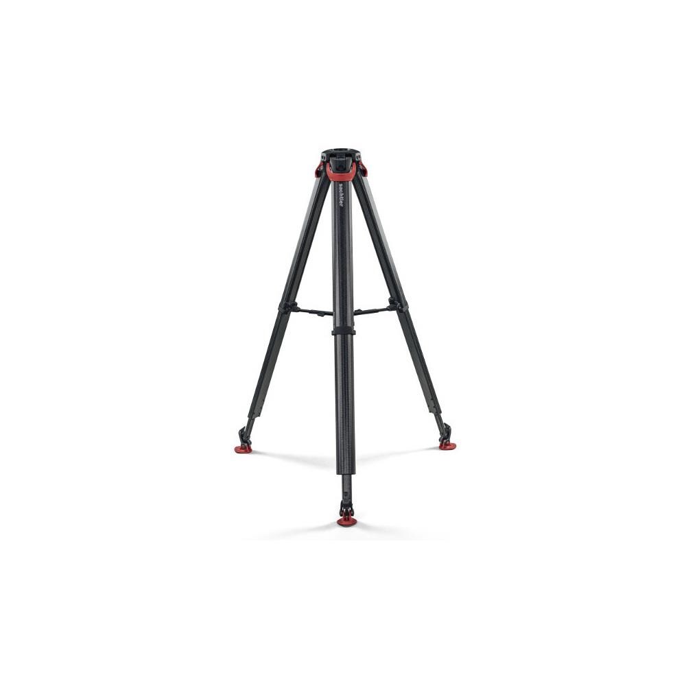  TCNCD389172 Sachtler of America SACH-4585 2-Stage Carbon Fiber Tripod with Quick Release Breaks- Rubber -ft- Carry Handle- Mid-Level Spreader