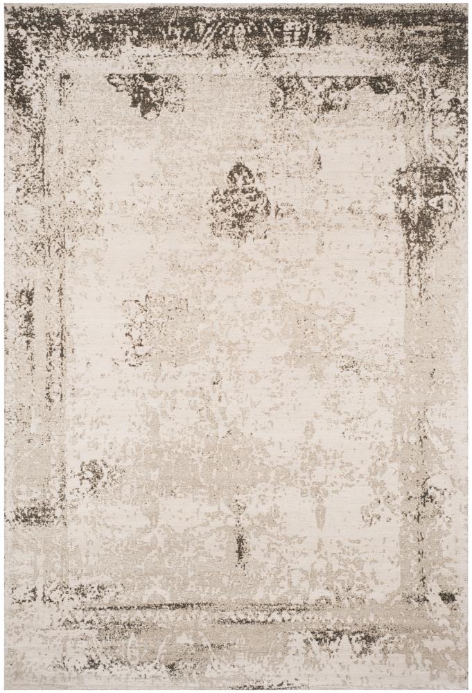 Safavieh CLV125H-8 Classic Vintage Atwood 8 x 11 (ft) Loomed Cotton/Polyester Anthracite Rectangular Indoor Distressed/Overdyed Vintage Area rug