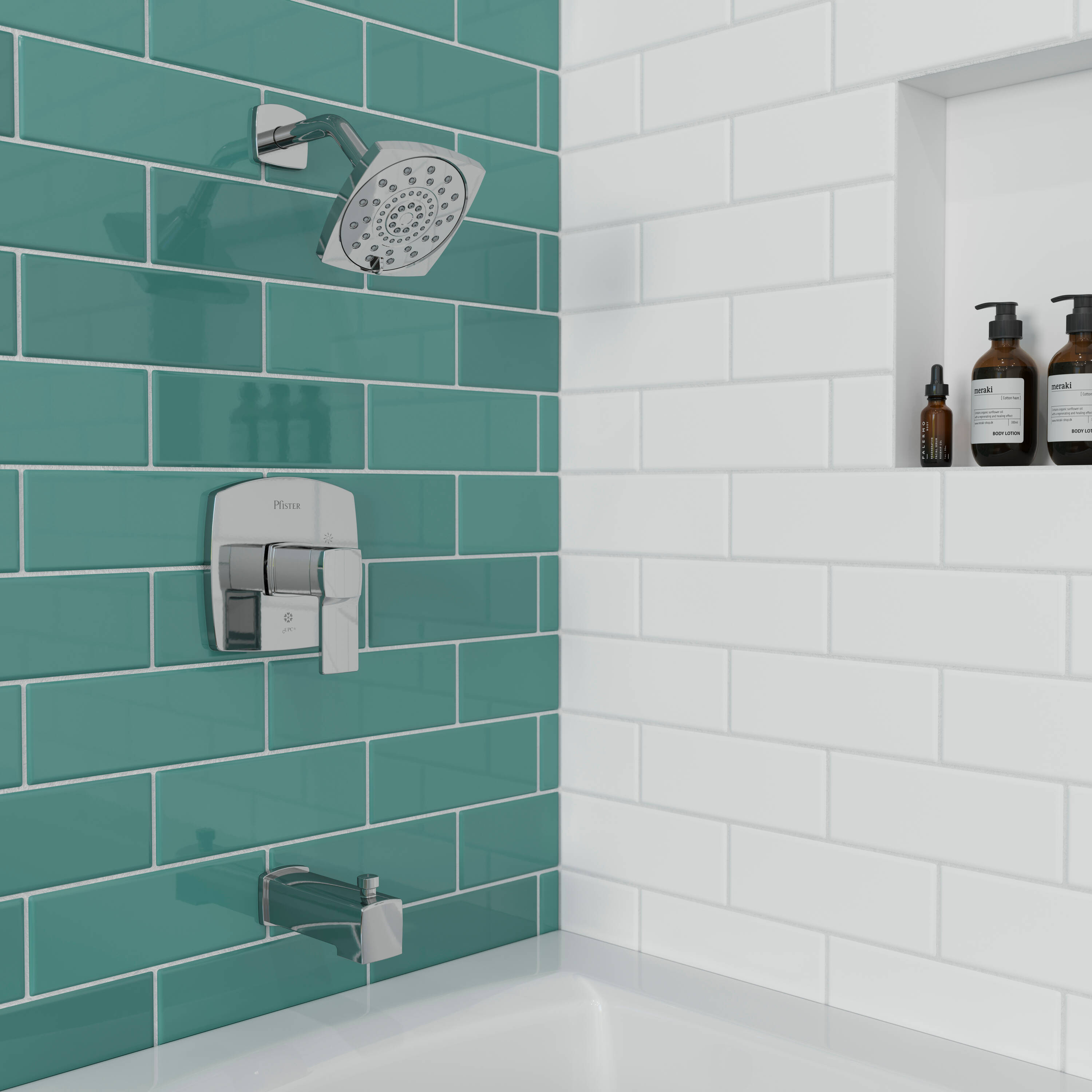 Pfister LG89-8DAC-0X8-310A-L Tub-Shower-Faucets - View #9