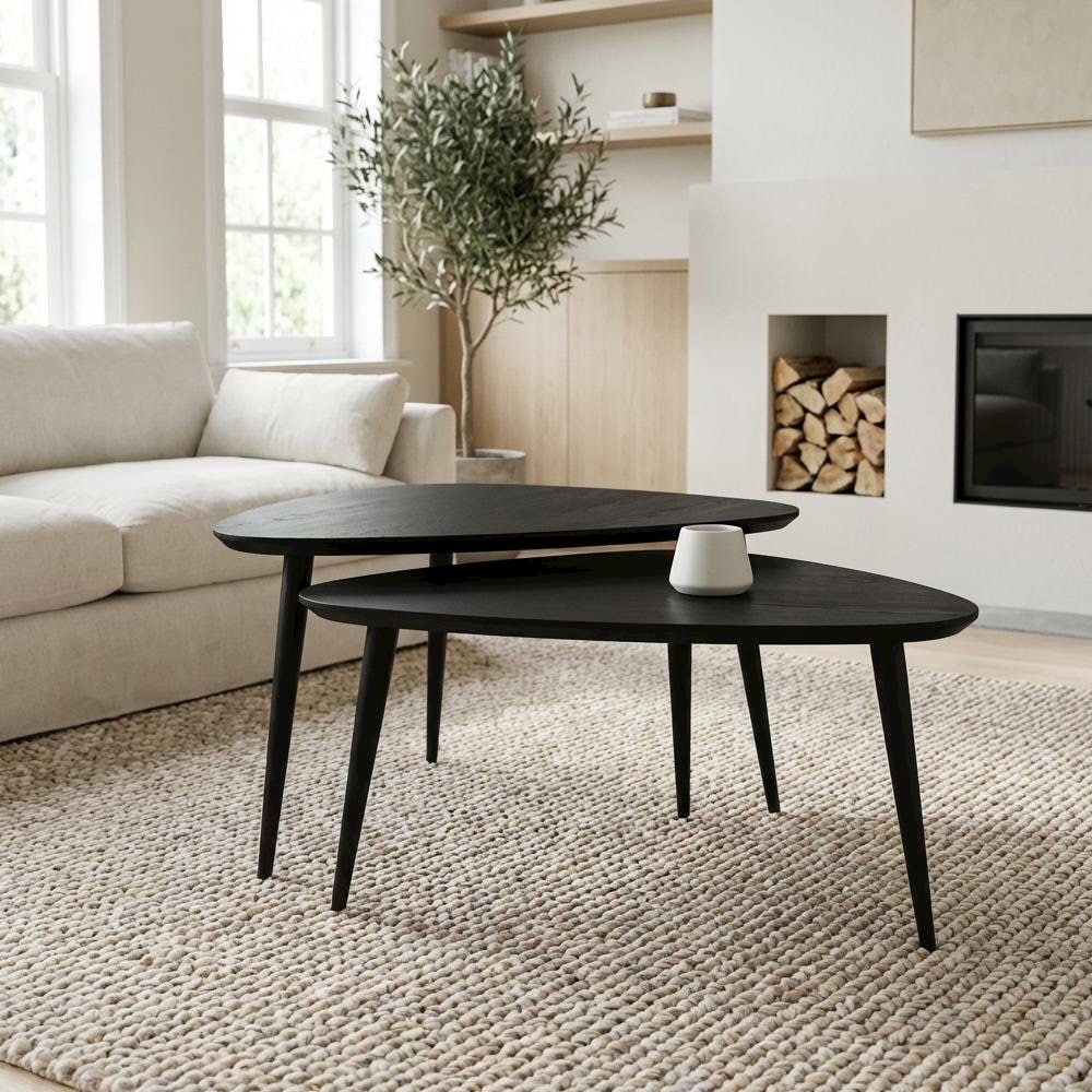 FurniFact BO3942157WHT Accent-Table-Sets - View #3
