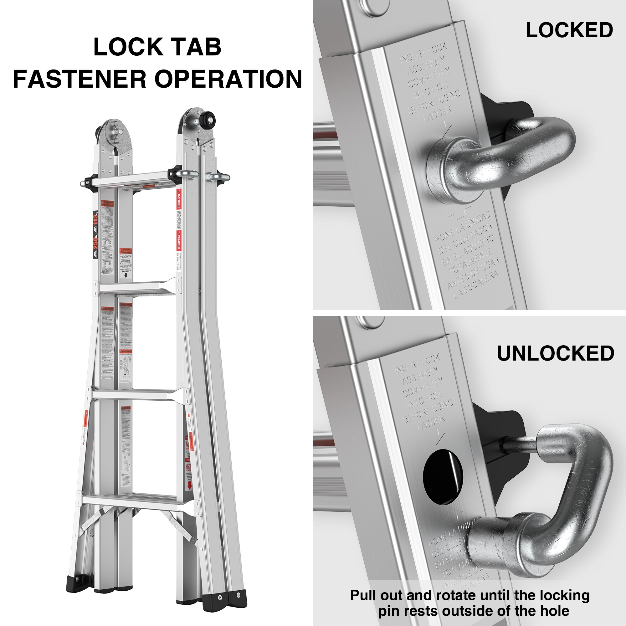 Maocao Hoom YCBH356879 Multiposition-Ladders - View #6