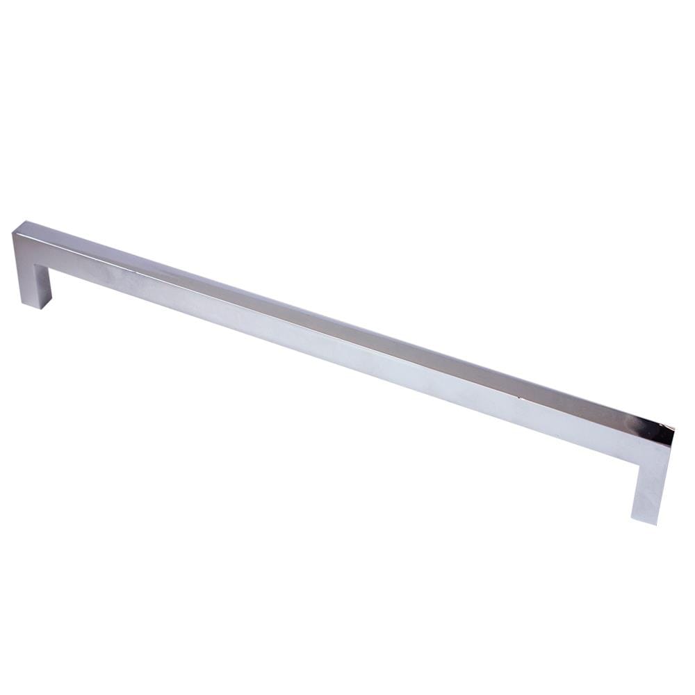 Rusticware 998-13CH Pulls 13-in , 320mm Center to Center Polished Chrome Dual Mount Rectangular Handle