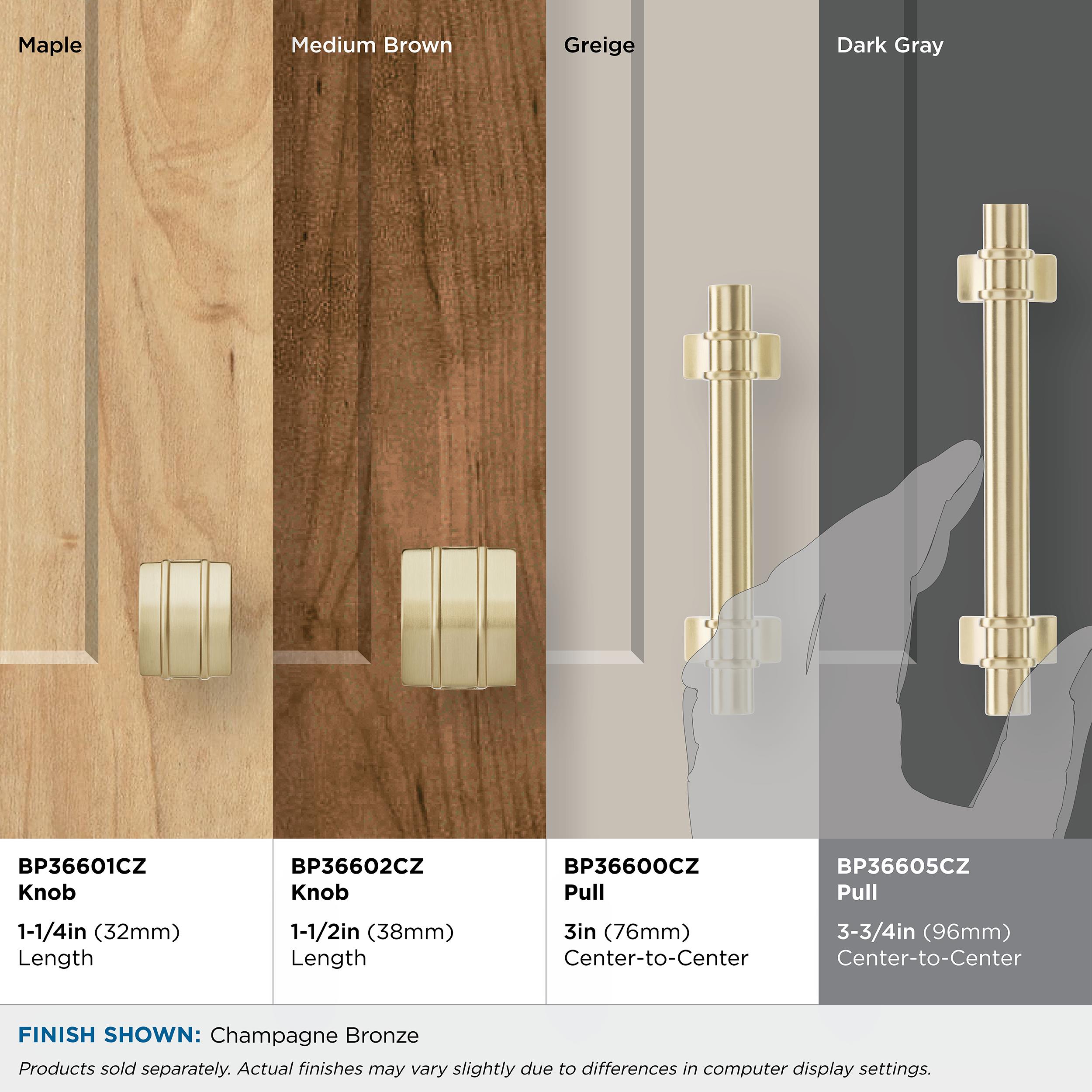 Amerock BP36605CZ Cabinet-Pulls - View #5