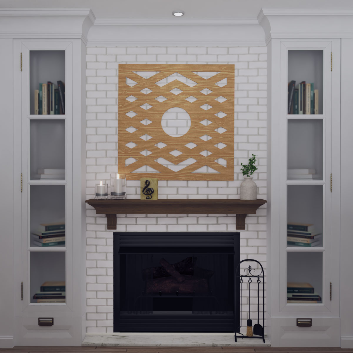 Ekena Millwork CMWP26X26X0375CHRO Ceiling-Medallions - View #14