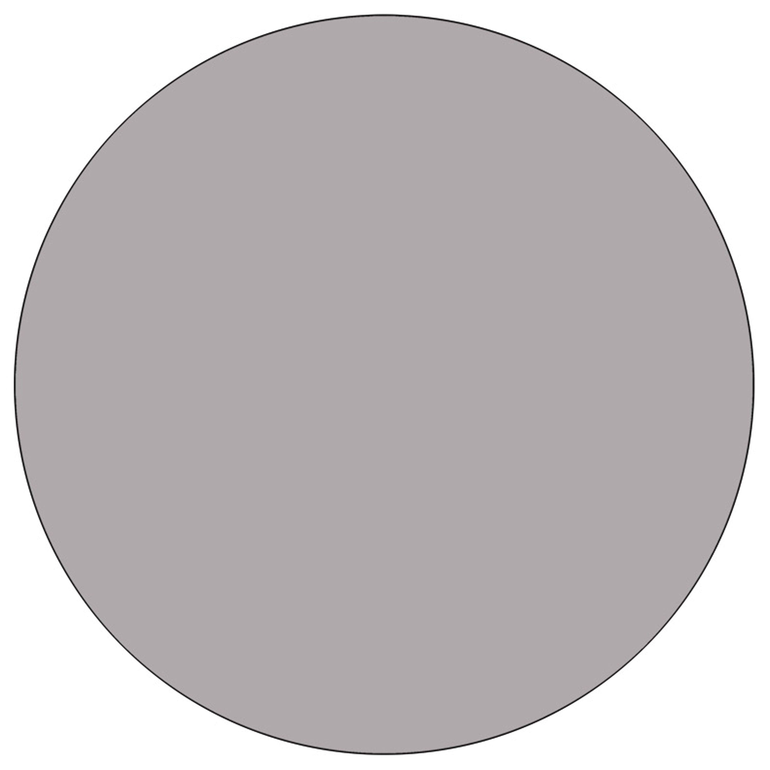 Goddard 48'' Round Gray Thermal Laminate Multi-Use Activity Table