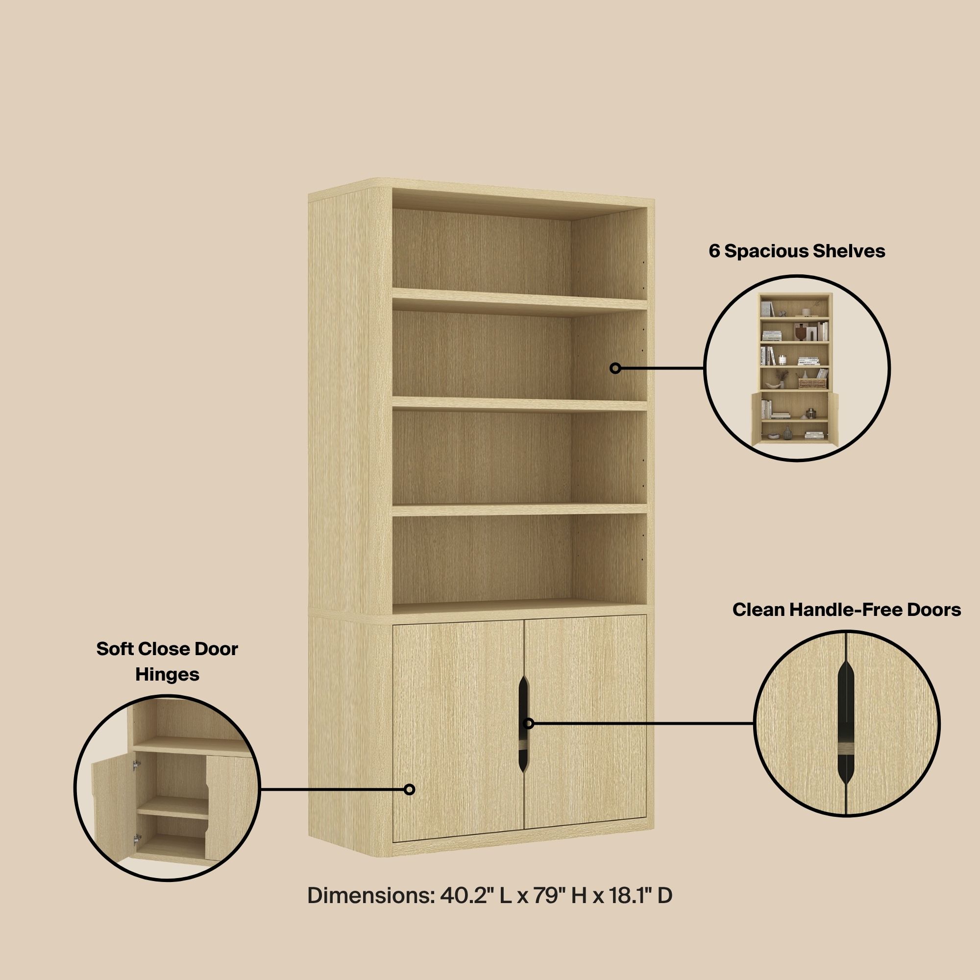 LUXEYARD DS-X-316CBNIT261 bookcases - View #5