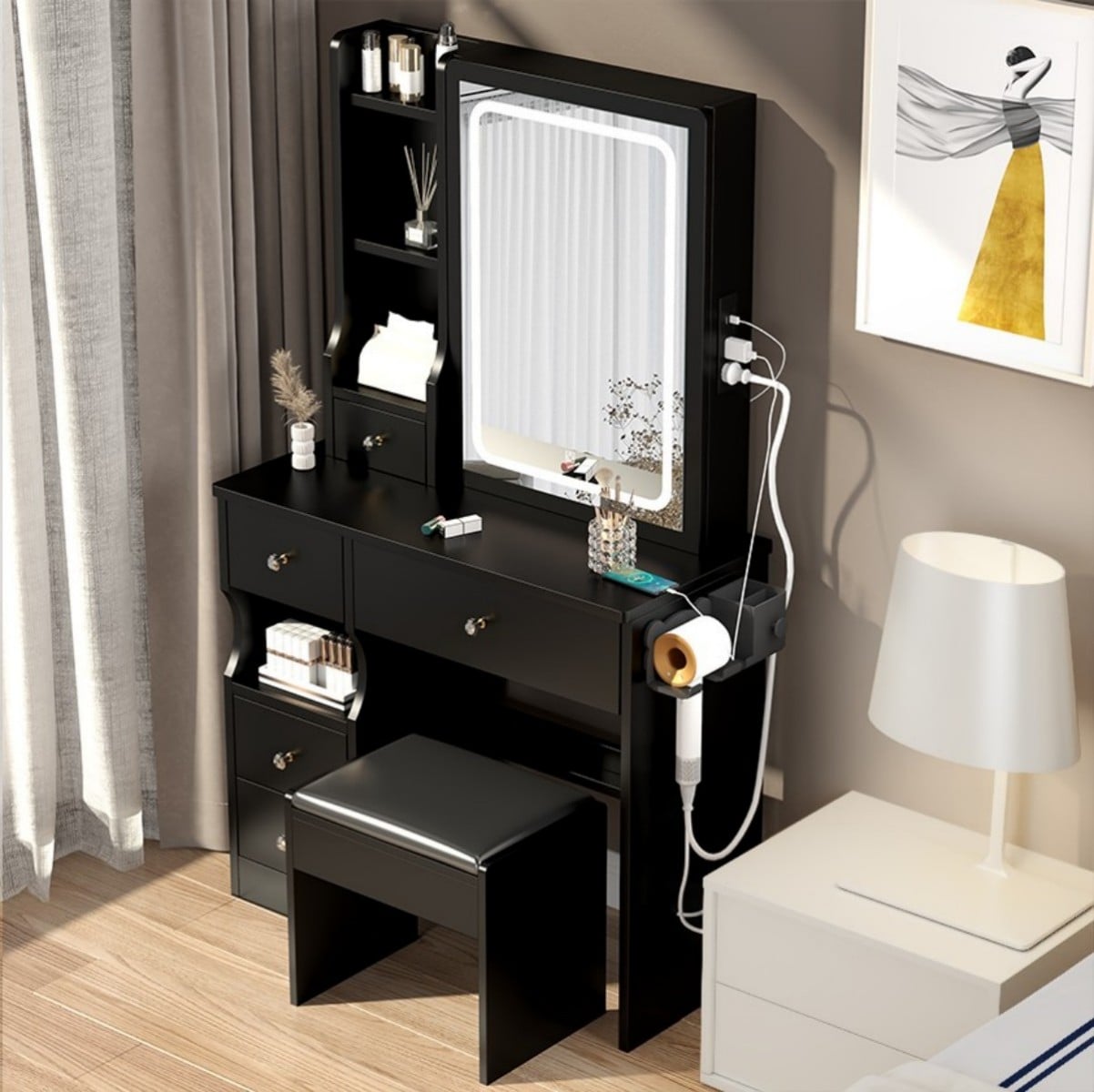 ToolCat PLP1-3-BHH Bedroom-Vanities - View #7