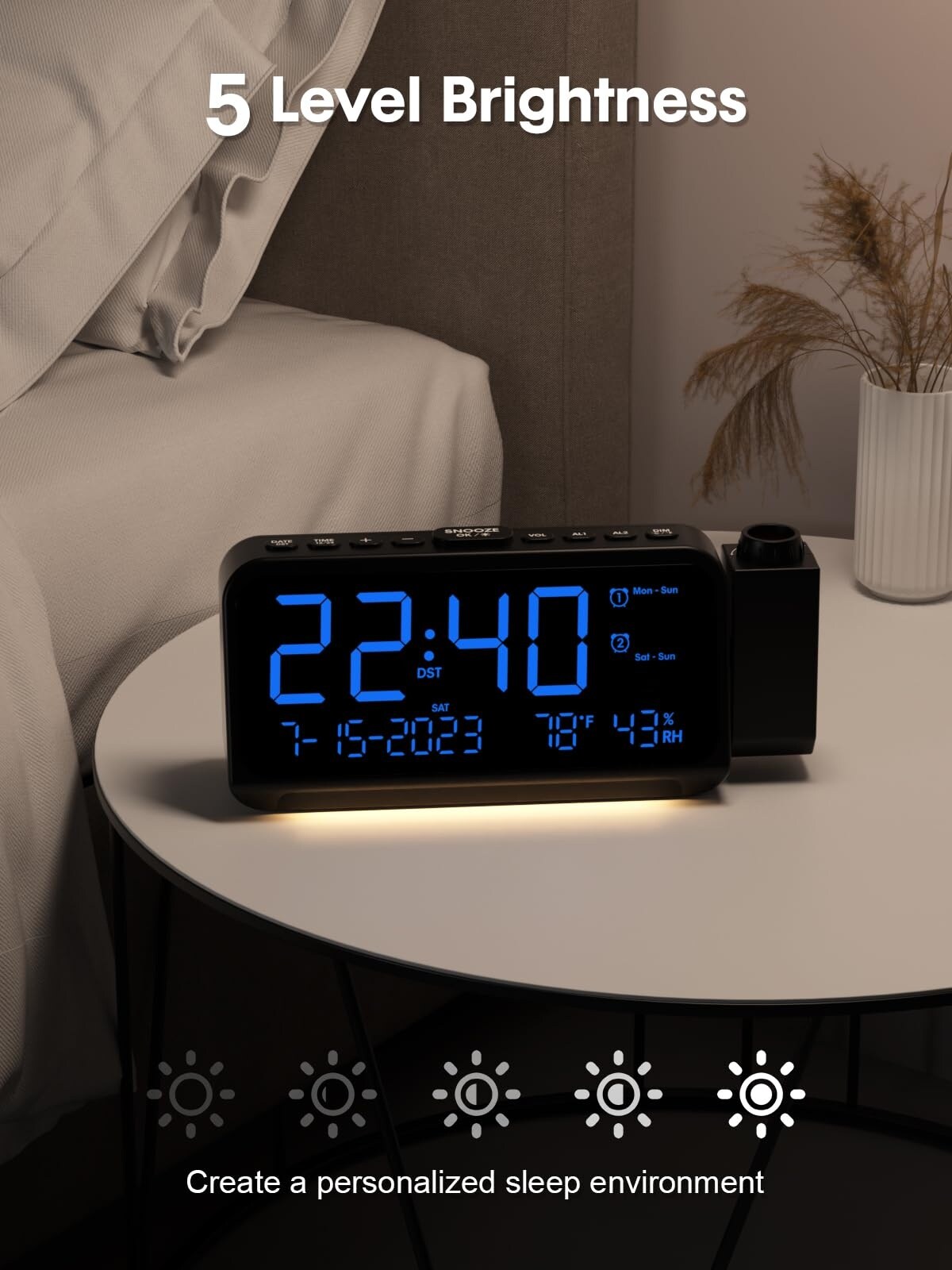 Phewnyzo LPW0516W003 Indoor-Outdoor-Clocks - View #6