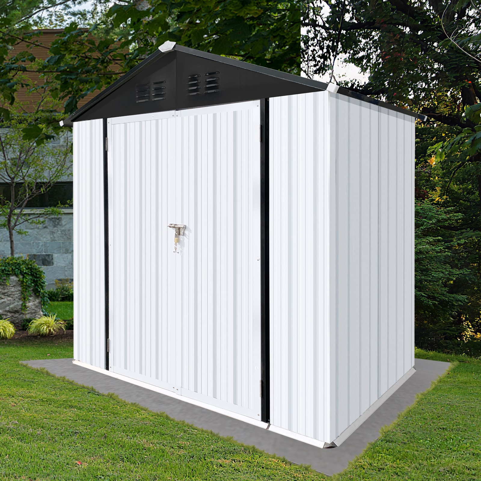Mondawe MD-TM-95AAE Metal-Storage-Buildings-Sheds - View #6